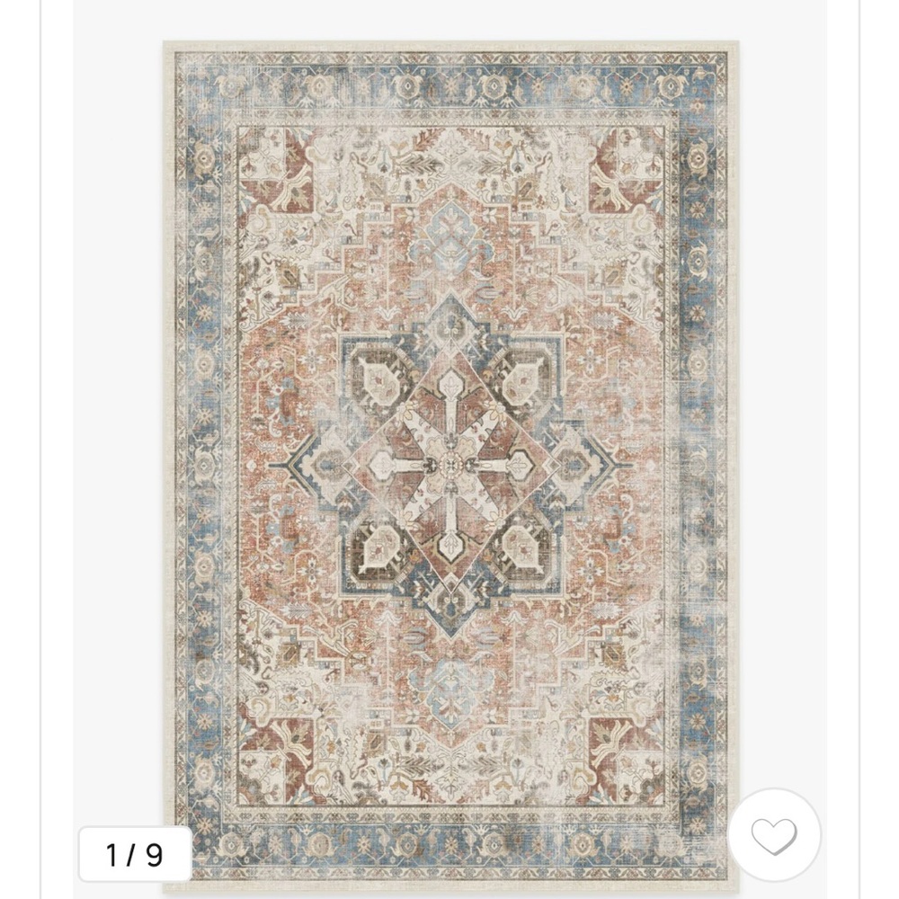 Ruggable 3x5 Coral Rug